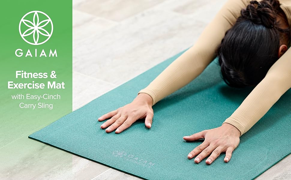 fitvids manduka retrospec basics yoga mat teal 6mm, travel yoga mat, yoga mat gaiam