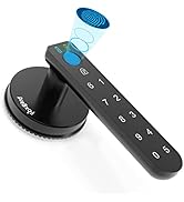 Fingerprint Door Lock, Foxgard Biometric Door Lock, Keyless Entry Door Lock with Keypad,Smart Doo...
