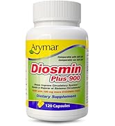 Arymar Diosmin Plus 900, Circulatory System Support (60 Capsules/Pack of 1) (120 Capsules)