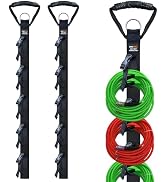 Adjustable Heavy Duty Extension Cord Organizer with 5 Detachable Straps, Flexible DIY Extension C...