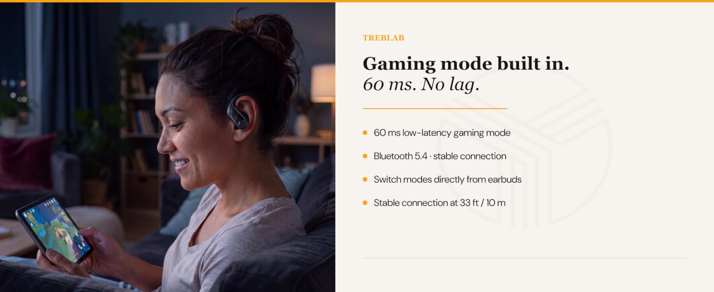 Gaming mode built in. 60ms. No lag.