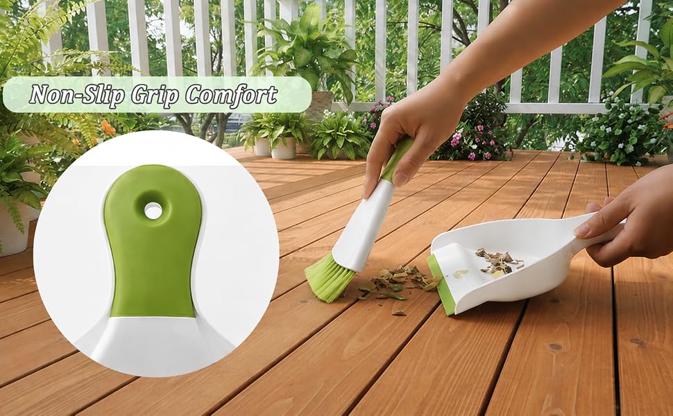 Small Dustpans and Brush Set for Home Cleaning, Sofa,Desk,Guinea Pig Cage,Cat Litter, etc.