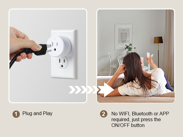 outlet remote control wireless