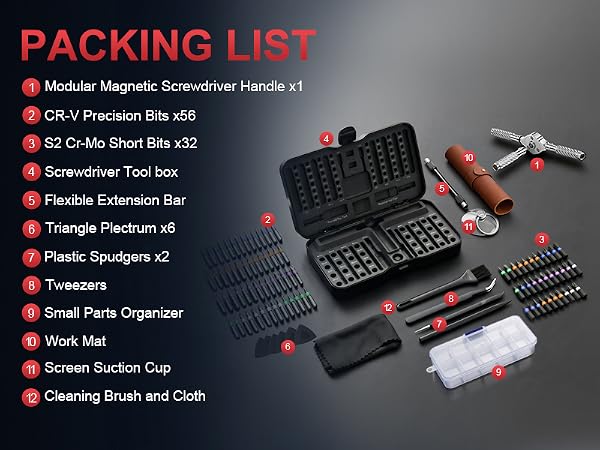 Ratchet Screwdriver Set