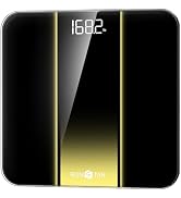 RunStar Digital Bathroom Scale for Body Weight with High Precision, Clear LED Backlight Display, ...