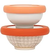 Food Huggers Replacement Lids for Glass Storage Containers | Silicone & Glass Lids that Don’t Cra...