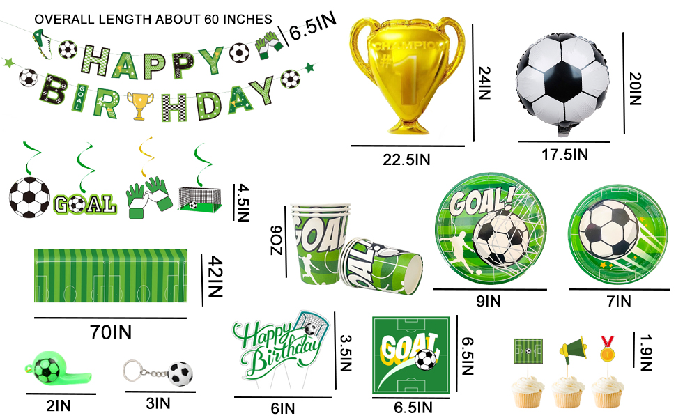 soccer napkins