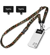 Icycay Phone Lanyard Crossbody, Cell Phone Lanyard for Around The Neck Adjustable Phone Strap, Cu...