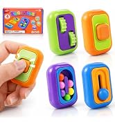 Fidget Toys Hand Fidgets for Kids: 4 Pack Multi-Style Finger Fidgets for Calming - Small Fidget T...