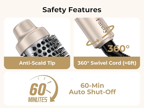 heated round brush