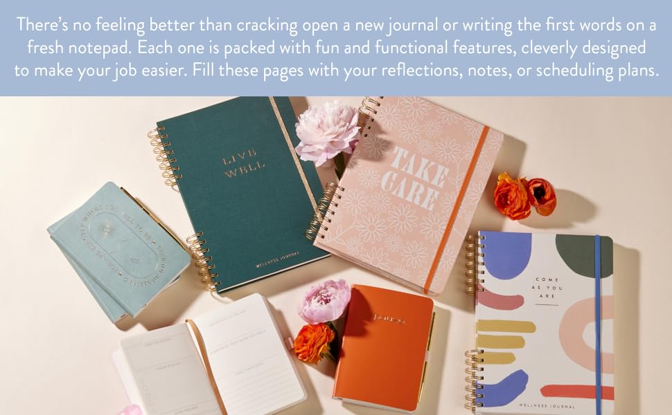 well designed journals notebooks and planners to make your job easier whether it be for work or fun