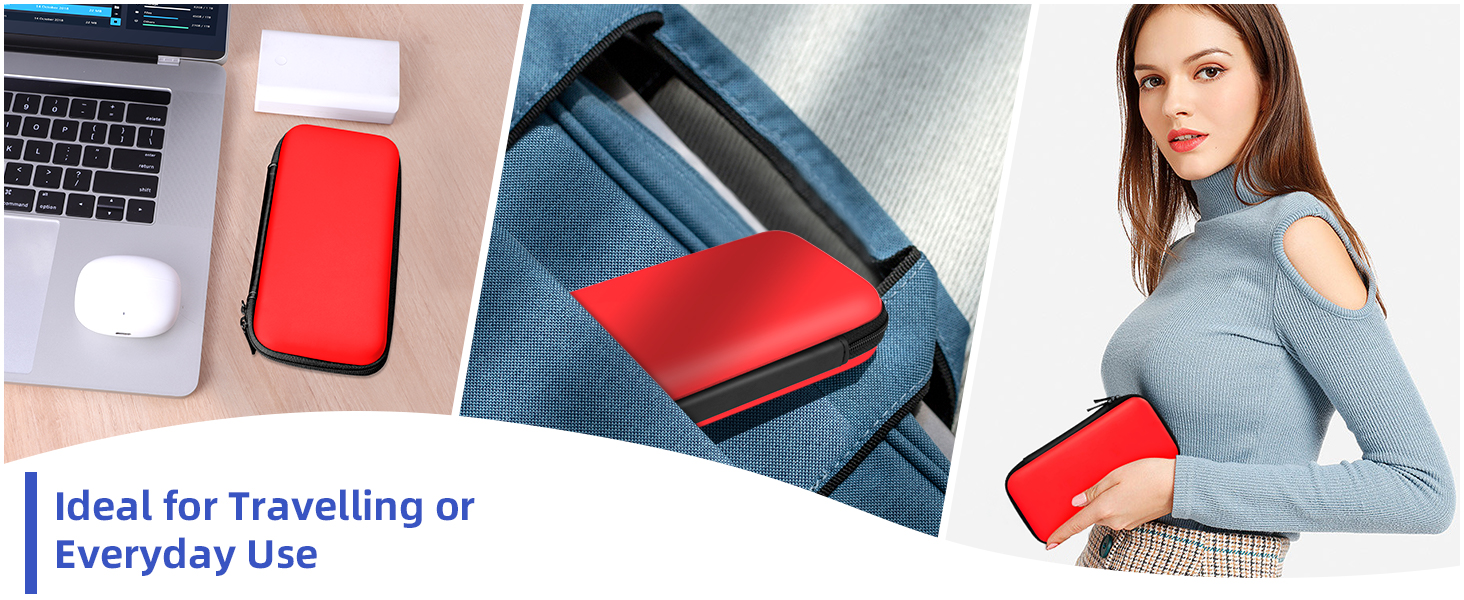 travel essentials airplane gadgets cord organizer travel accessories tech pouch