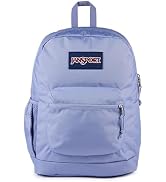 JanSport Cross Town Plus Backpack - Large Main Compartment, Side Water Bottle Pocket, 15-Inch Pad...