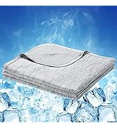 LUXEAR Cooling Blanket, Japanese Q-Max>0.5 Arc-Chill Cooling Fiber Keep Adults/Children Cool All ...