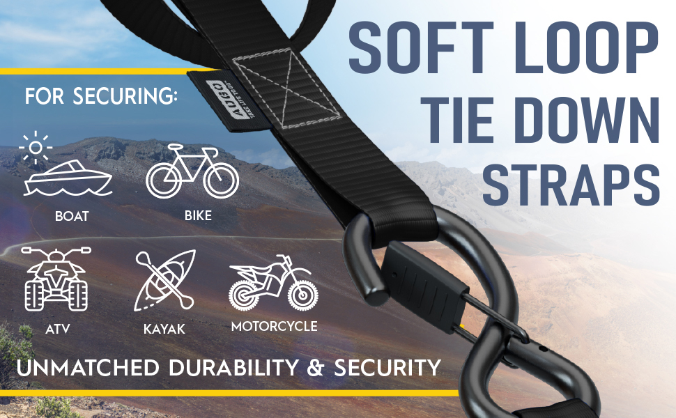 Soft Loop Tie Down Straps