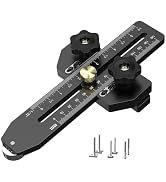 M-T Thin Rip Jig Table Saw Jig for Making Repetitive Narrow Thin Strip Cuts Woodworking Tools, Th...