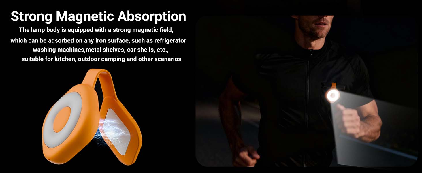 Magnetic Running Lights for Runners