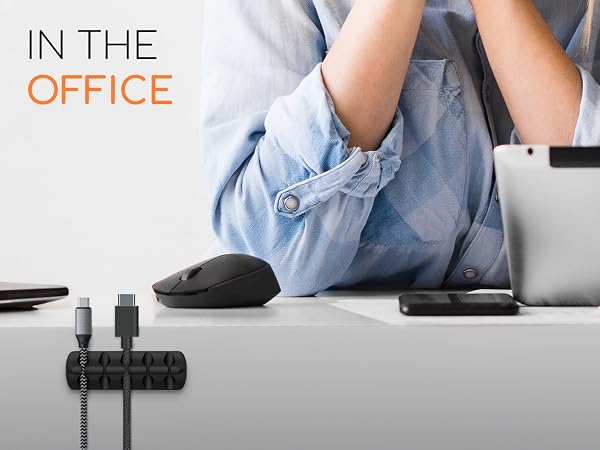 In the office