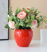 Strawberry Flower Vase