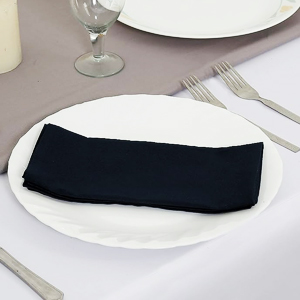 Black Dinner Napkin
