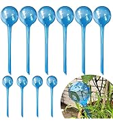Plant Watering Globes, 10pcs Plastic Plant Automatic Water Bulbs Flower Self Feeder Balls Irrigat...
