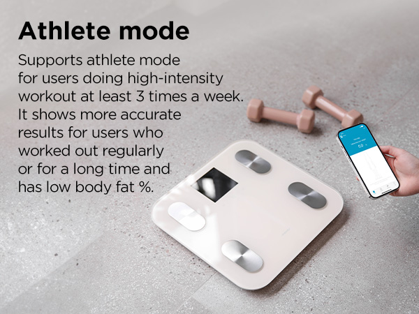 mooas smart scale body digital bathroom scale smart body scale