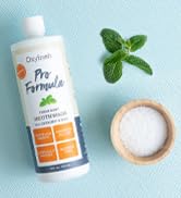Premium Oxyfresh Pro Formula Fresh Mint Mouthwash – Patented Zinc Mouthwash for All Day Fresh Bre...