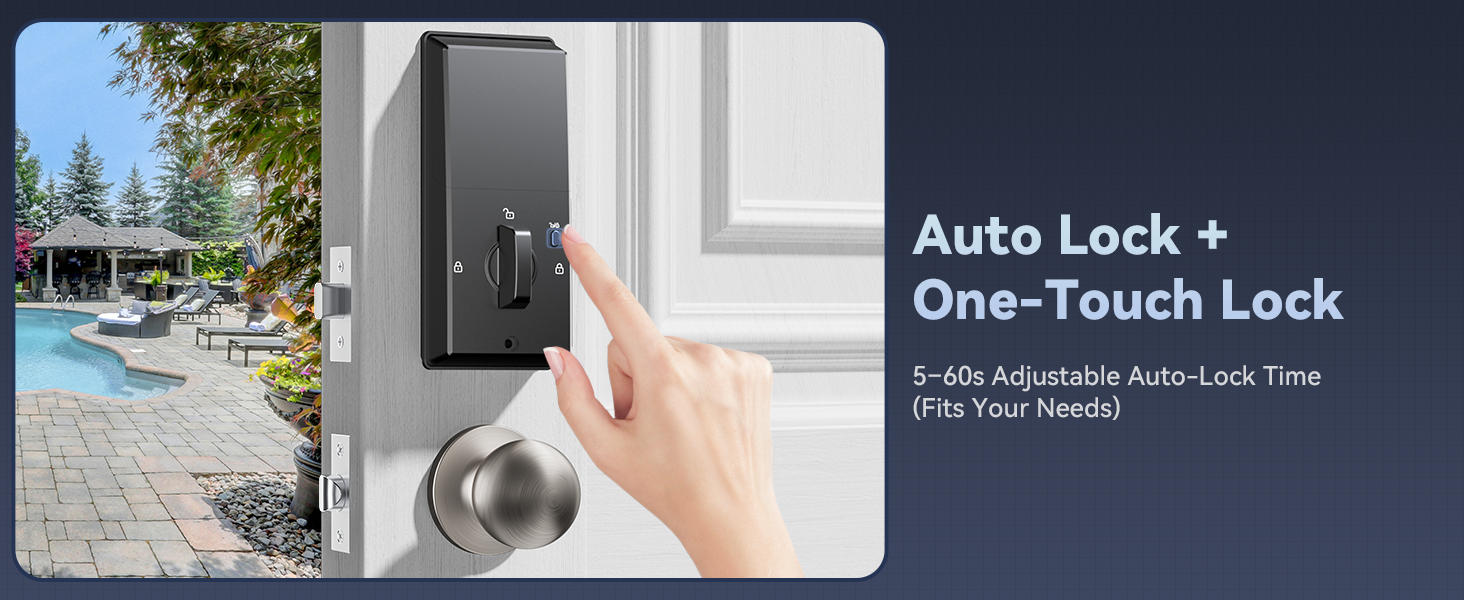 keyless entry door lock