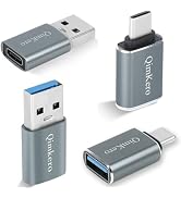 (4-Pack) 2 * Type C Female to A Male Charger Converter & 2 * USB C Male to USB Female OTG Adapter...