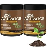 2PCS Soil Activator, Soil Activator for Plants, Organic SoilActivators and Fertilizers, for Most ...