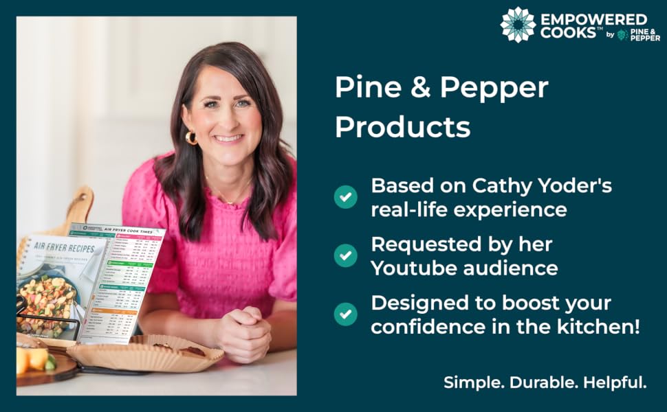 Cathy Yoder with Pine & Pepper Products