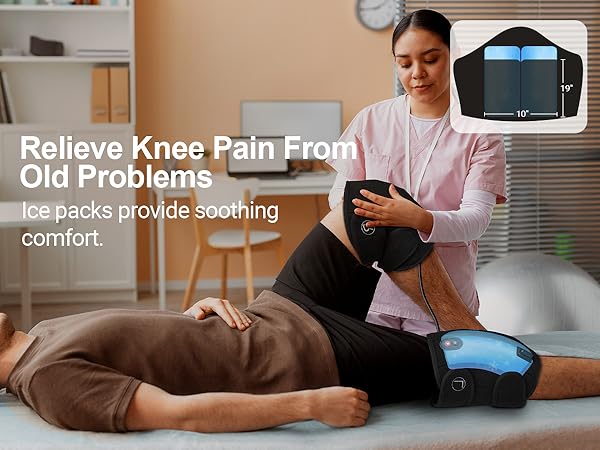 knee massager with ice pack