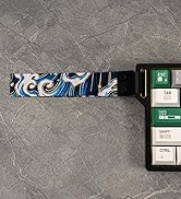 Hunfuthr Wooting 60he Keyboard Strap, Custom ATK68 Keyboards Blue Straps for Mechanical Keyboard