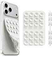 Upgraded Double Sided Silicone Suction Cup Phone Case Mount, Sticky Phone Grip Holder for Hands-F...