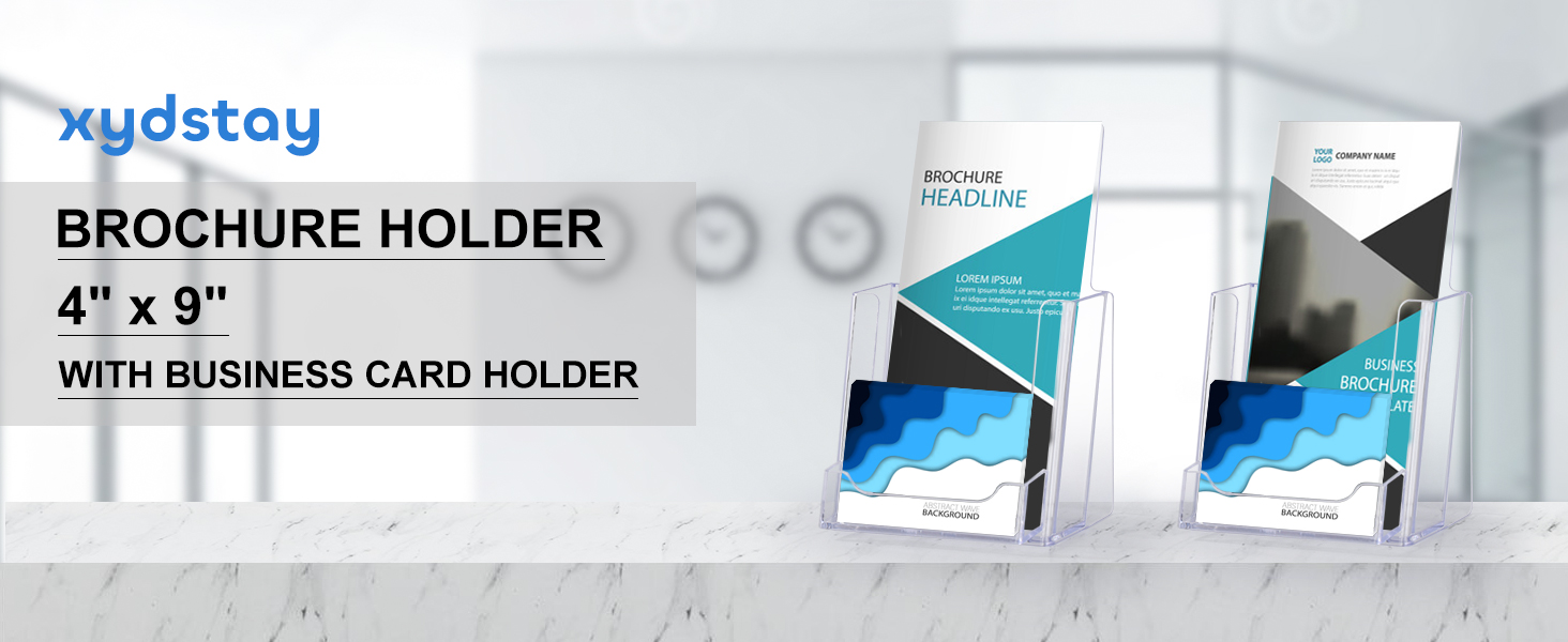 acrylic brochure holder