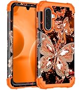 Miqala for Galaxy A17 5G Case,Glow in The Dark Three Layer Heavy Duty Shockproof Full Protection ...