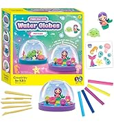 Creativity for Kids Make Your Own Water Globes: Mermaids Kit | Sculpt, Decorate & Shake 2 DIY Sno...