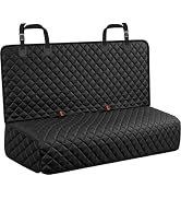 URPOWER Dog Car Seat Cover for Back Seat - Waterproof Non-Slip Car Seat Protector for Dogs Pet, S...