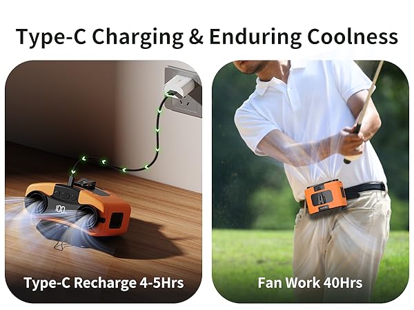 portable personal fan rechargeable