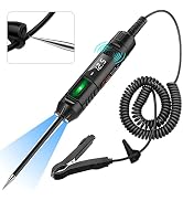 Heavy Duty 3-72V Digital LED Automotive Test Light, Circuit Tester with Polarity Indicate and Ill...