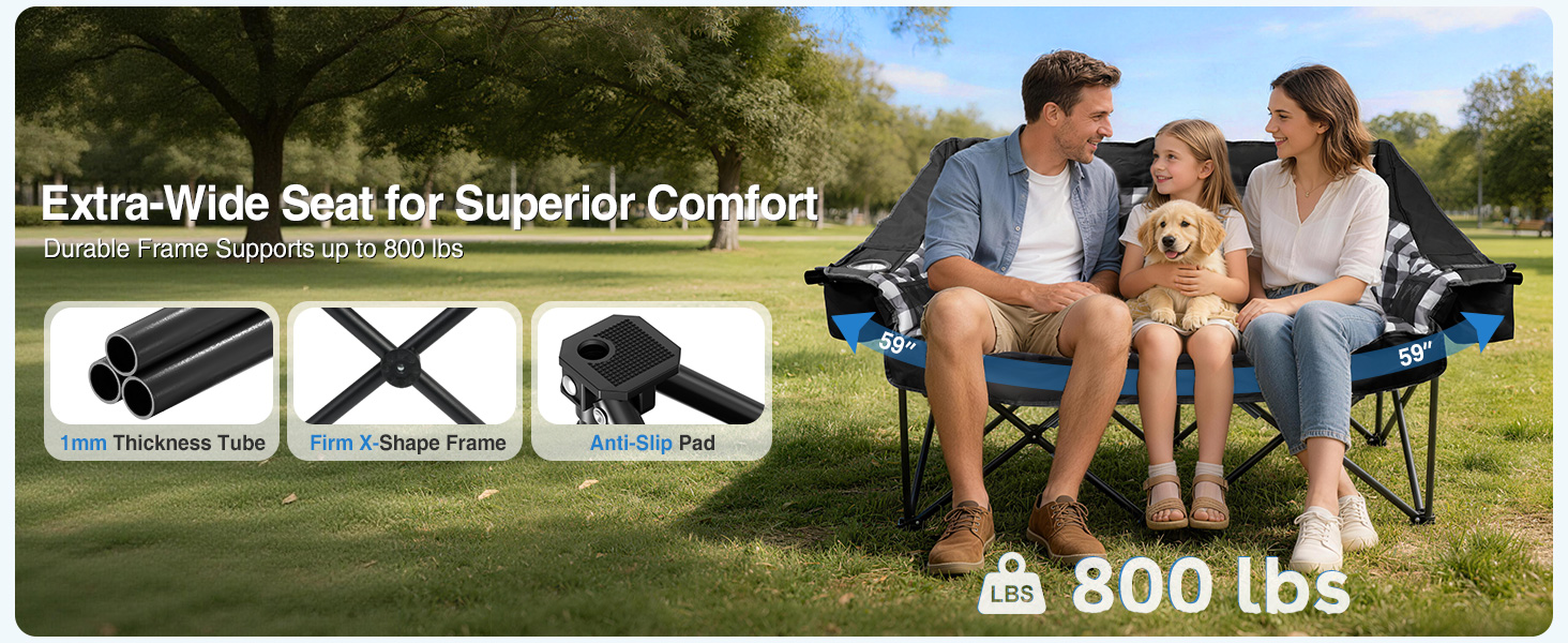 Double Camping Chair