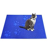 ANDALUS Premium Cat Litter Mat Pack of 1 - 100% Waterproof with Non-Slip Backing of Litter Box Ma...