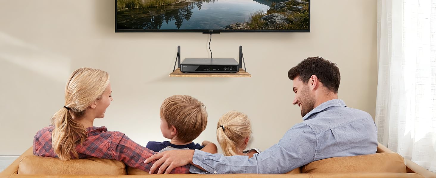 wall mounted projector shelf