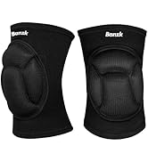Banzk Protective Knee Pads, Thick Sponge Anti-slip,Women's/Men's Knee Pads for Volleyball, Rock C...