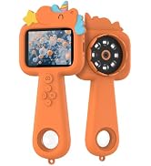 Kids Microscope Digital Magnifying Glass: STEM Toy Science Gift Ages 4-12 | 2.4" IPS screen, 600X...