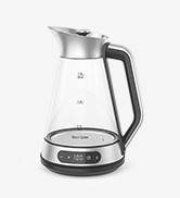 Hazel Quinn Glass And Stainless Steel Electric Kettle, 1.5 Liters