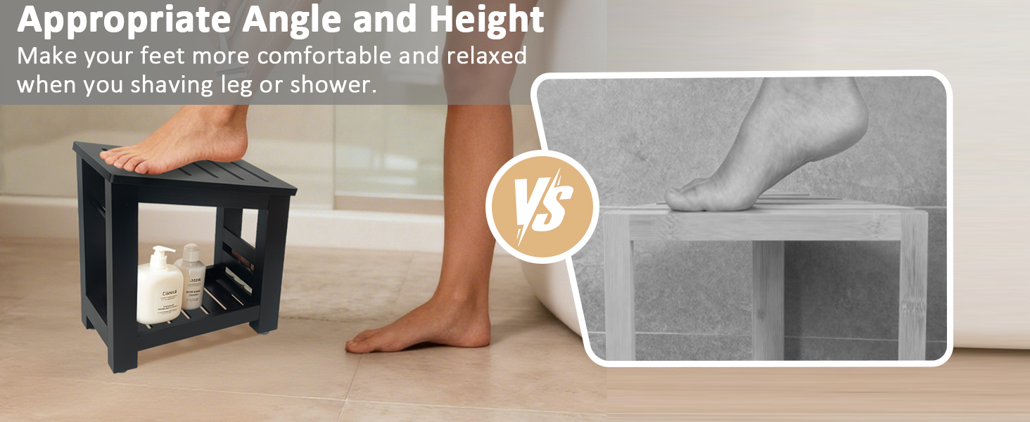 shower foot rest
