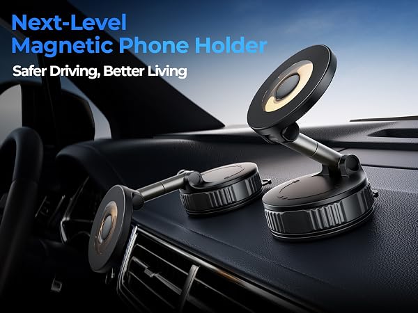 Vacuum Magnetic Phone Holder