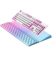 Ospelelf Ergonomic Keyboard Wrist Rest Pad Comfortable Keyboard Stand Riser Holder Pad for Office...