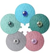 Cup Covers for Drinks, Silicone Cup Covers, Drink Cover, Silicone Lids for Cup, Mug, Wine Glass, ...
